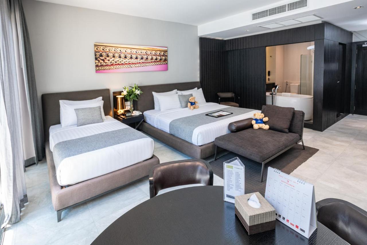S Ratchada Leisure Hotel - Sha Plus 曼谷 外观 照片 Deluxe Family Suite